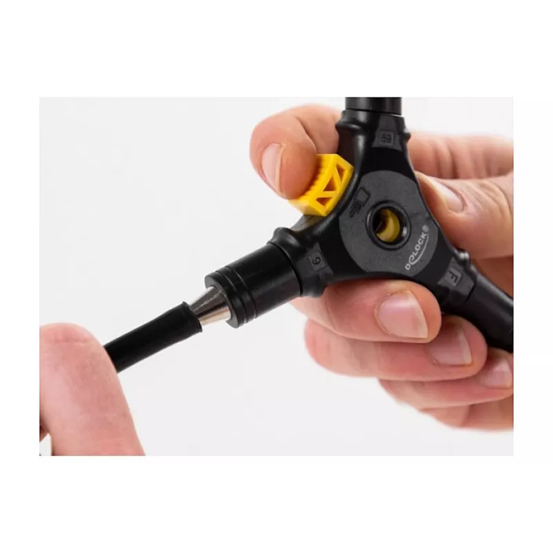 Utensile di installazione per connettori F DeLOCK 90515