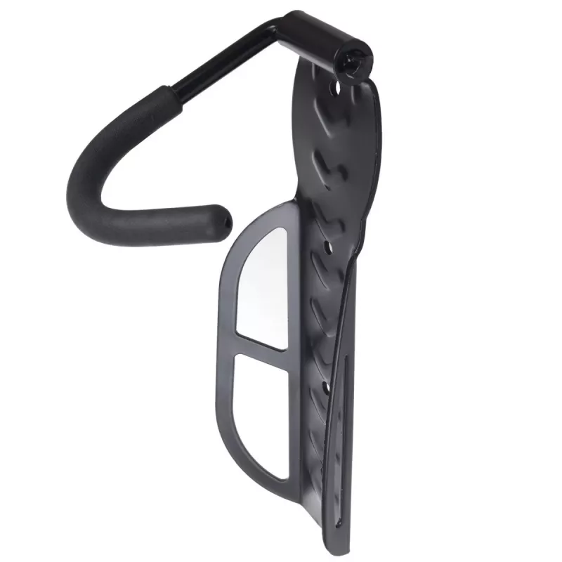 Portabici da parete MACLEAN MC-432, supporto verticale per bici, larghezza regolabile, carico max. 30 kg, nero