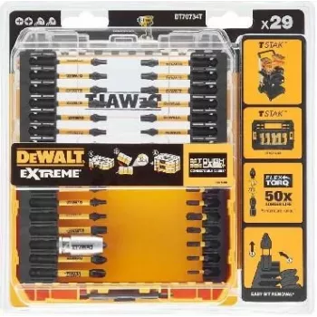 Set di punte per cacciavite DeWALT DT70734T-QZ 29 pz.