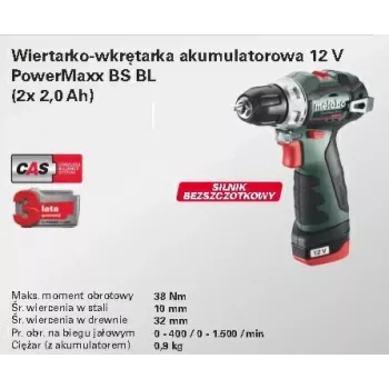 Metabo 7489929 avvitatore a batteria