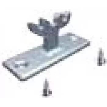 Bachmann Easy-Desk-3G Supporto per canalina passacavi, argento