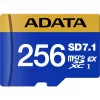 Scheda di memoria ADATA Premier Extreme microSDXC SD7.1 Express 256GB, lettura 800 MB/s, scrittura 700 MB/s, UD256GEX3L1-C