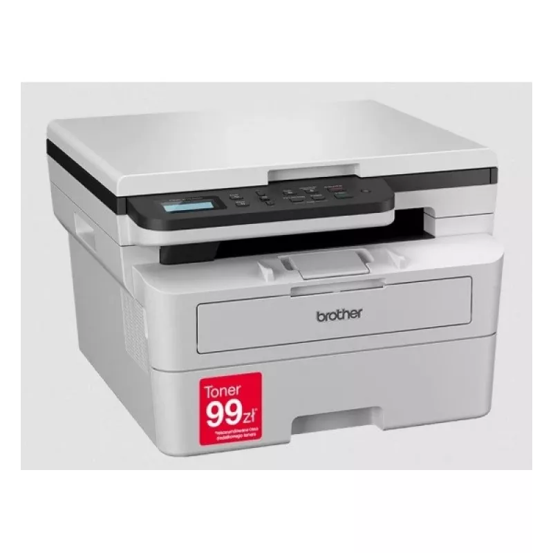 Stampante laser multifunzione Brother DCP-B7600D — monocromatica, 34 pagine/min, duplex, 256 MB, USB 2.0, A4