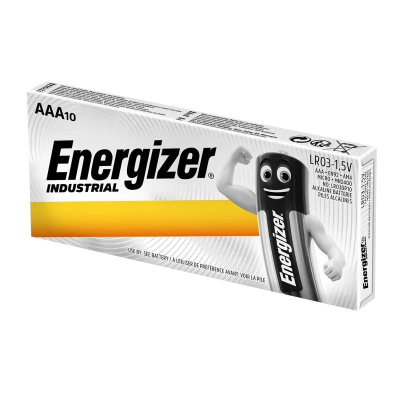Batterie alcaline Energizer Industrial AA - 6 confezioni da 10 + 6 confezioni da 10 gratis