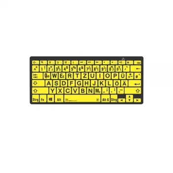 Tastiera universale Bluetooth Logickeyboard LKB-LPBY-BTPC-DE