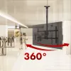 Supporto TV da soffitto MACLEAN MC-112B, portata max. 60 kg, inclinabile e orientabile