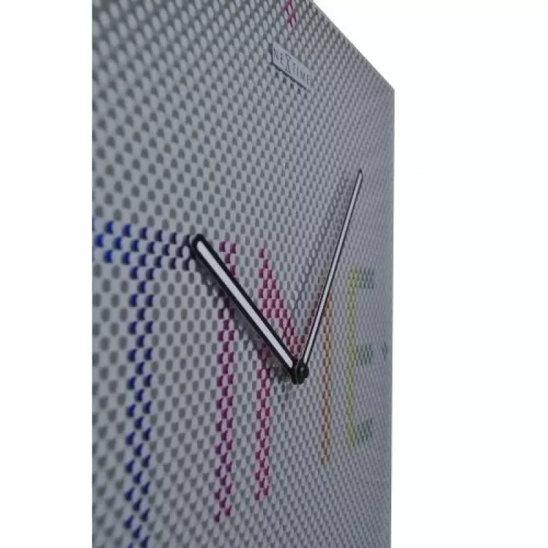 NeXtime orologio 8165 Mistery - Time, 43x43 cm, da parete, metallo