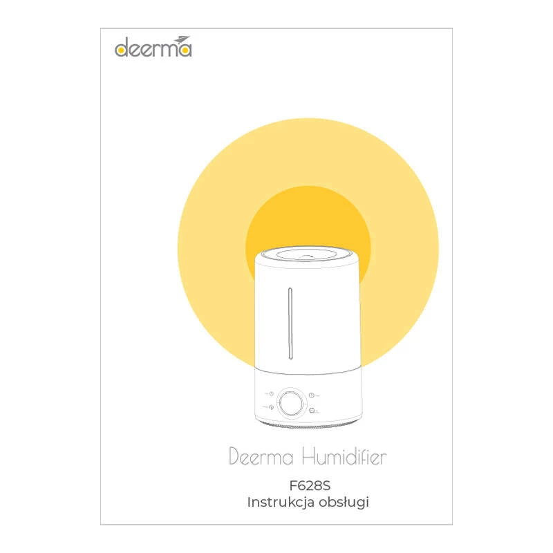 Umidificatore a ultrasuoni Deerma F628S, 5 l, bianco