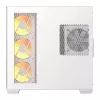 Case per computer Darkflash C280 (bianco) con 7 ventole di raffreddamento