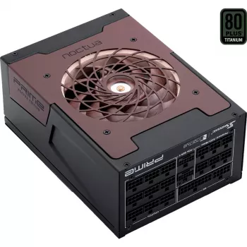 PRIME TX-1600 Noctua Edition, alimentatore PC nero, 2x 12-Pin High Power GPU, 6x PCIe, cable management, 1600 Watt