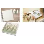 Quaderno a spirale Sigel JQ200 A5 Wildkräuter verde bianco – Quaderno a spirale A5, pagine a punti/righe non specificato