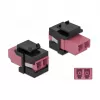 Modulo keystone LC duplex femmina su LC duplex femmina DeLOCK