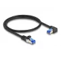 Cavo di rete DeLOCK RJ45 Cat.6A S/FTP 0,5 m nero