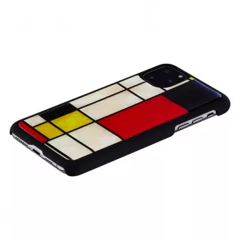 Custodia per smartphone iKins per iPhone 11 Pro Max – Mondrian nero custodia protettiva