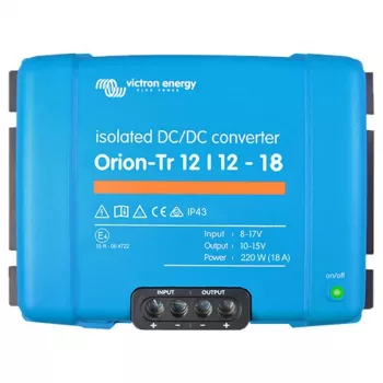 Alimentatore Orion-Tr 12/12-18A 220W – DC 12V a 12V, uscita 18A, 220W