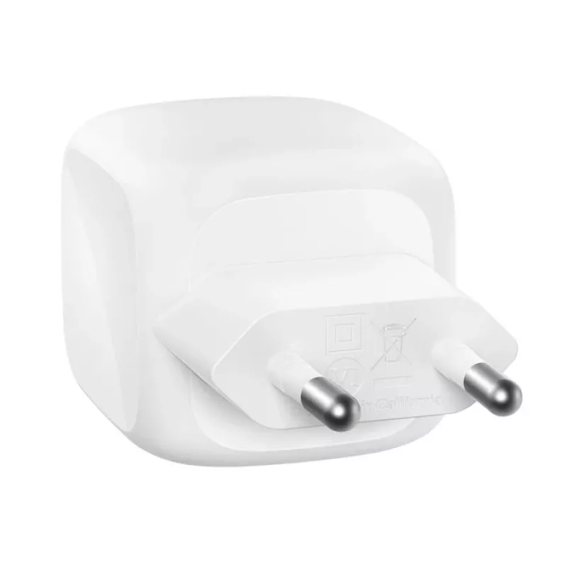 Caricabatterie da parete Belkin WCH019KQWH 50W Dual USB-C PD PPS