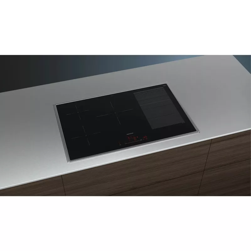 Siemens iQ700 EX845HVC1E piano cottura nero incasso 80 cm 5 zone