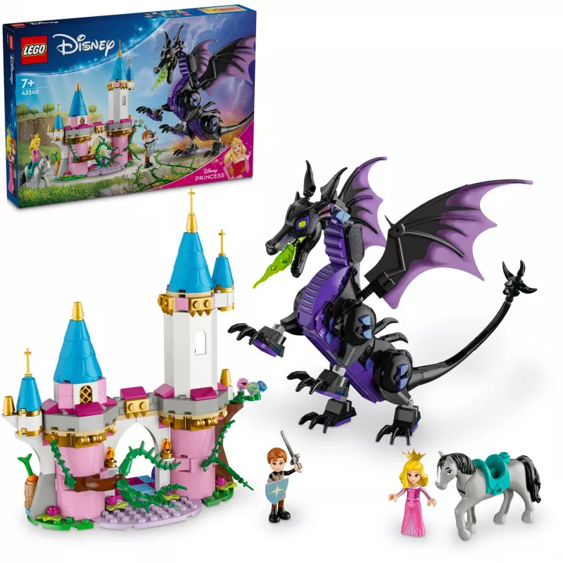 LEGO Disney Princess 43240 Malefica come drago