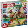 LEGO MARVEL 11200 Battaglia di Spidey e Goblin nel quartier generale della casa sull'albero con raptor