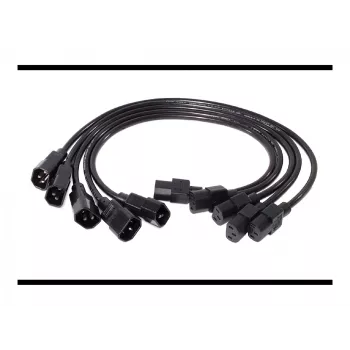Set di cavi di alimentazione APC (5 pz.), C13 a C14, 0,6 m