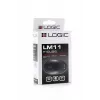 Logic Lm-11 - Mouse - ottico - con filo - USB - nero