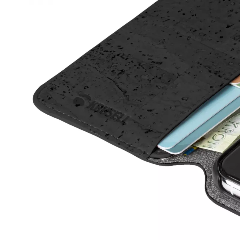 Custodia a libro Krusell Birka per iPhone 11 Pro Max 16,5 cm nero