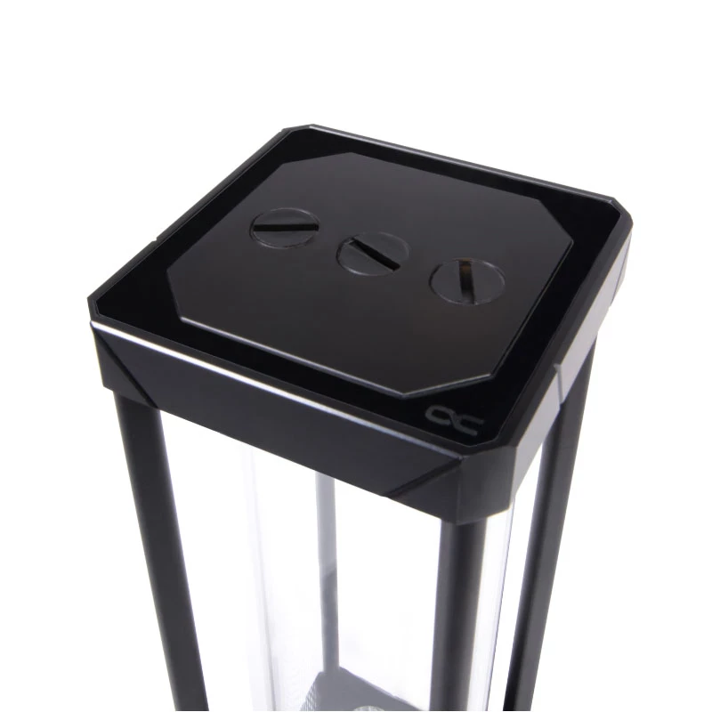 Alphacool Eisbecher Aurora D5 250 mm serbatoio con pompa VPP Apex D5, acetale/vetro (13326)