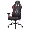Sedia da ufficio Subsonic SA5609-AC1 seduta imbottita schienale imbottito nero rosso