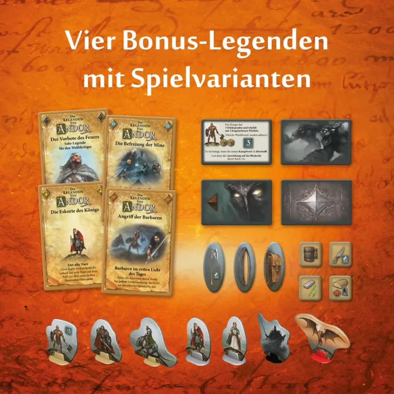 Le leggende di Andor - La Bonus Box, espansione gioco da tavolo