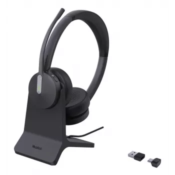 Yealink BH70 Dual con base di ricarica Teams USB-C/a cuffie