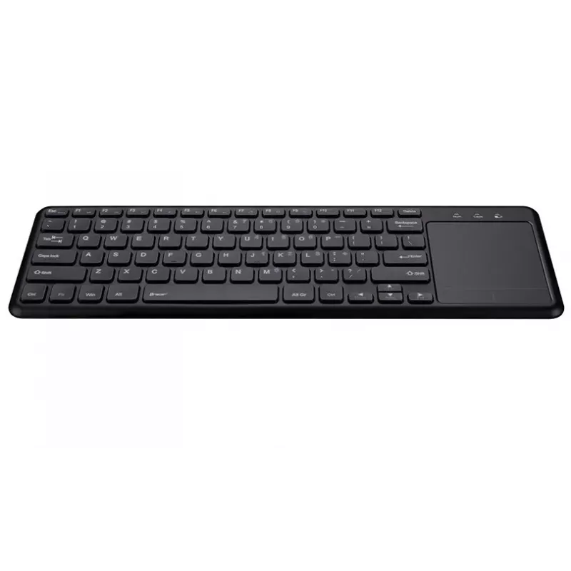 Tastiera wireless RF TRACER TRAKLA46367 — full-size, a membrana, touchpad, 2,4 GHz, nero