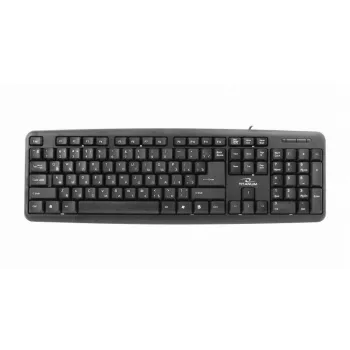 Esperanza TKR101 tastiera Office USB QWERTY inglese, russo nero