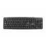 Esperanza TKR101 tastiera Office USB QWERTY inglese, russo nero