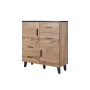 Cama sideboard LOTTA 110 2D4S rovere wotan/nero opaco