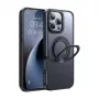 Custodia protettiva con MagSafe McDodo PC-4933 per iPhone 16 Pro Max con supporto integrato, nero