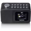 Lenco CR-625BK radiosveglia DAB+/FM con Bluetooth e ricarica wireless, nero