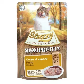 STUZZY Monoprotein pollo - cibo umido per gatti - 85 g
