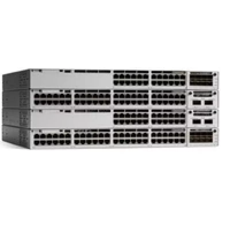 Cisco Catalyst 9300 - Network Essentials - Switch - L3 - gestito - 48 x 10/100/1000 (UPOE) montabile a rack UPOE (822 W)