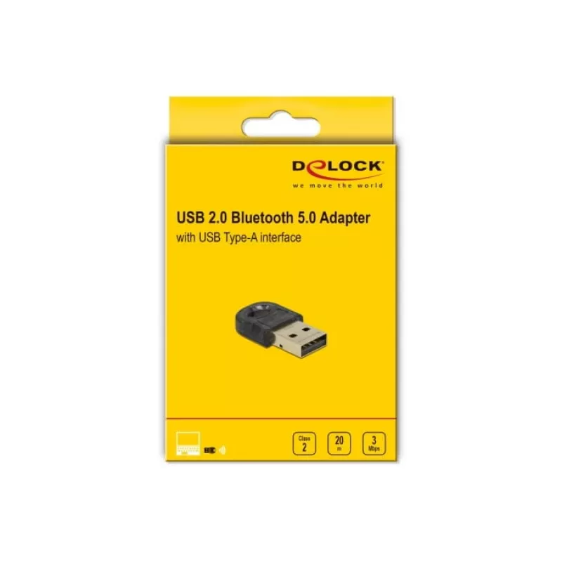Scheda di rete DeLOCK 61012 Bluetooth 3 Mbit/s