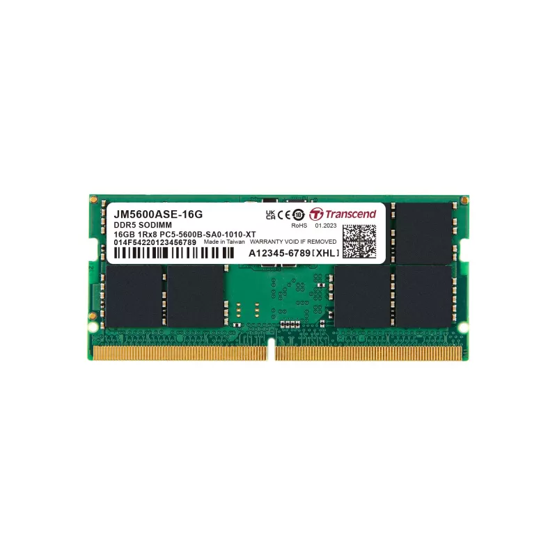 Modulo di memoria Transcend JetRam DDR5 16 GB 5600 MHz