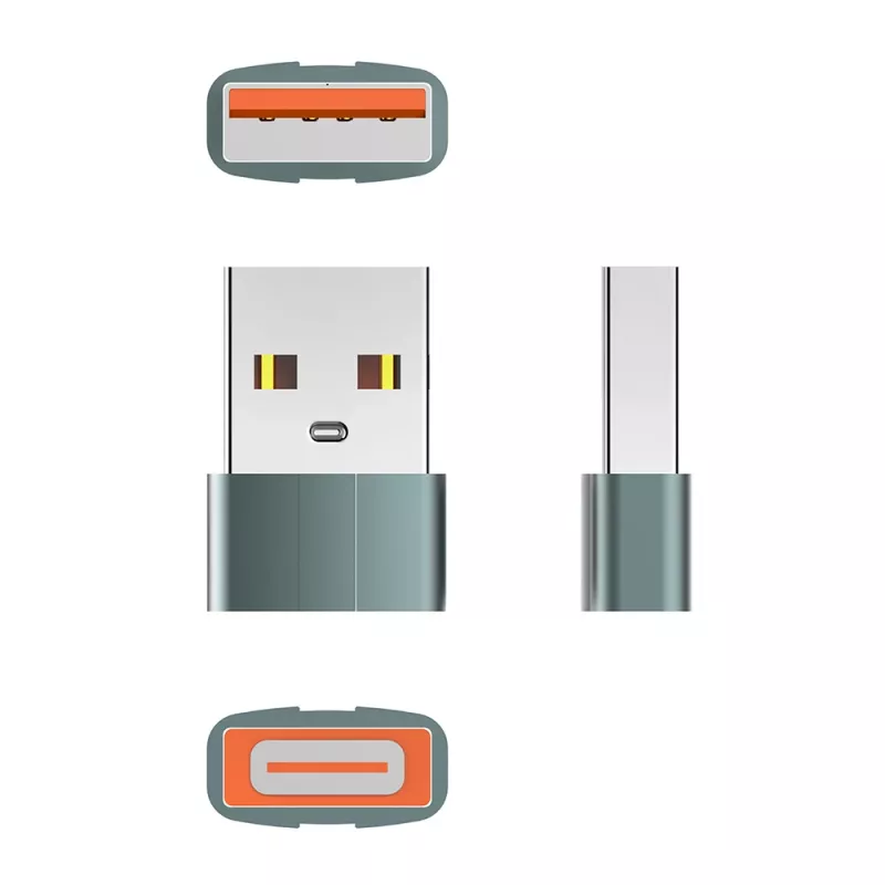 Adattatore USB-C a USB-A ColorWay CW-AD-CA — USB 3.0 fino a 5 Gbit/s, compatto, Plug-and-Play