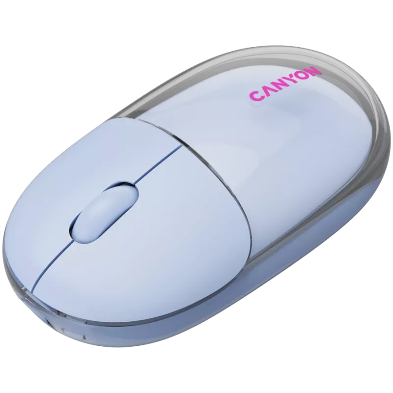 Canyon On Click 24 – mouse ottico wireless 2in1 Bluetooth / 2,4 GHz – 1200 dpi – batteria