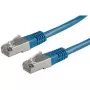 Cavo patch S/FTP (PiMF) ROLINE Cat.6, blu, 1m (21.15.1334)