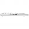 Tastiera Logitech Wave Keys con poggiapolsi imbottito wireless Bluetooth LE QWERTY bianco sporco (PAN)