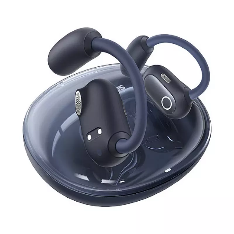 Baseus Eli Sport 1 Open-Ear TWS Cosmic nero cavo USB