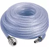 Tubo intrecciato 4138100, tubo aria compressa bianco, 10 metri