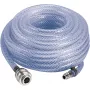 Tubo intrecciato 4138100, tubo aria compressa bianco, 10 metri