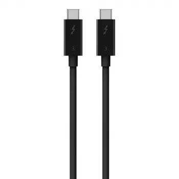 Cavo USB-C su USB-C Belkin F2CD084bt0.8MBK 0,8 m 40 Gbit/s nero