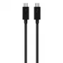 Cavo USB-C su USB-C Belkin F2CD084bt0.8MBK 0,8 m 40 Gbit/s nero
