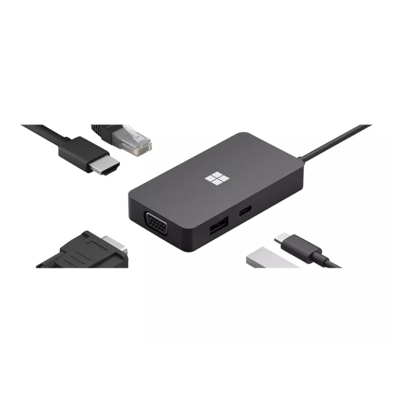 Dock per laptop Microsoft 1E4-00002 nero